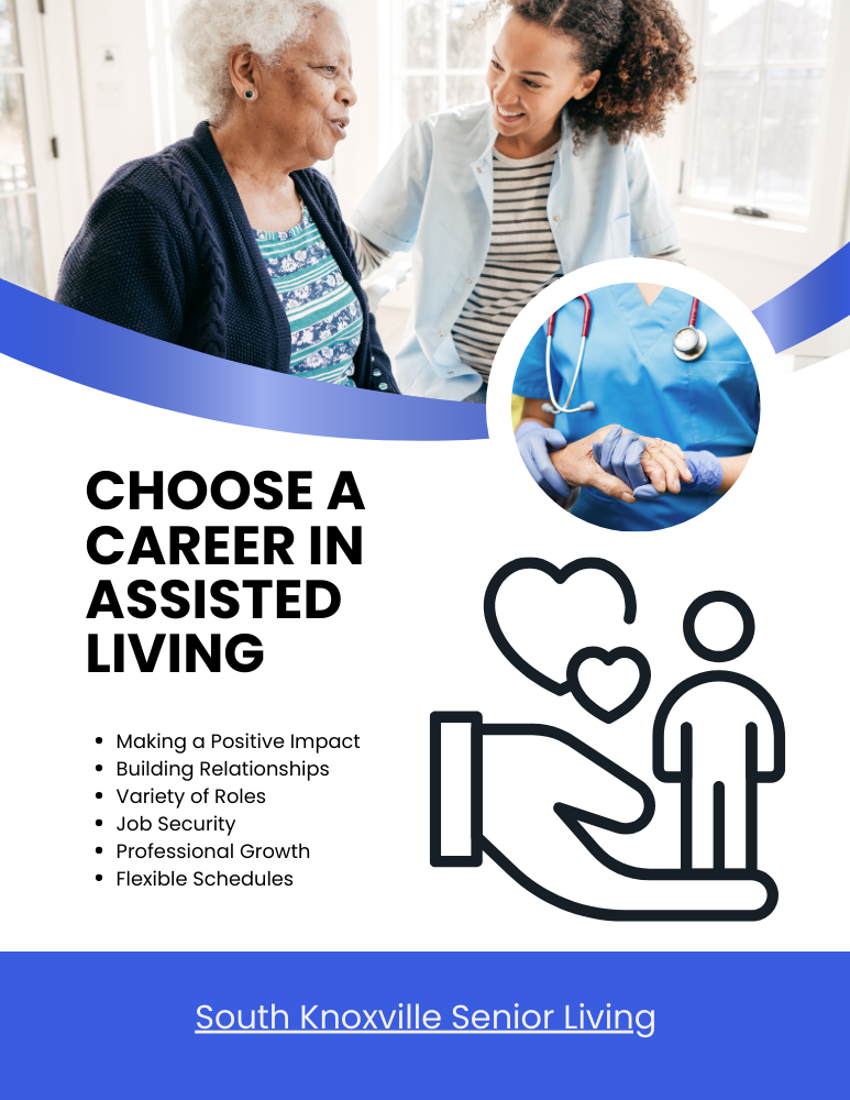 Assisted Living employee caring for her patient